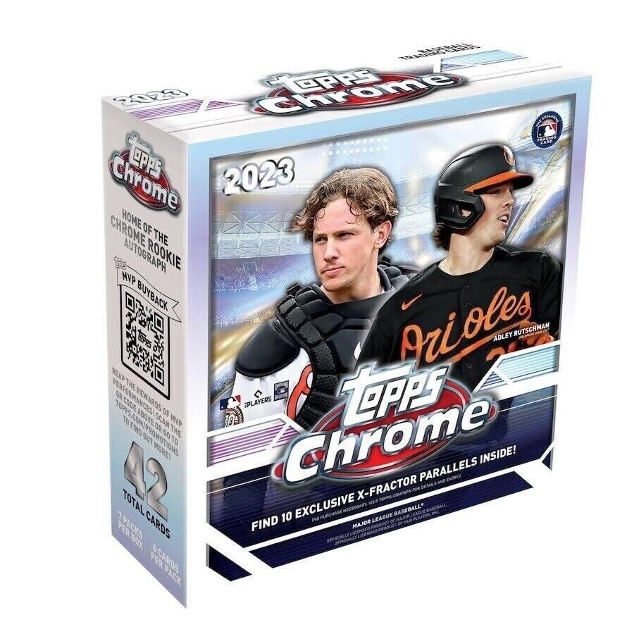 2023 Topps Chrome Baseball Mega Box