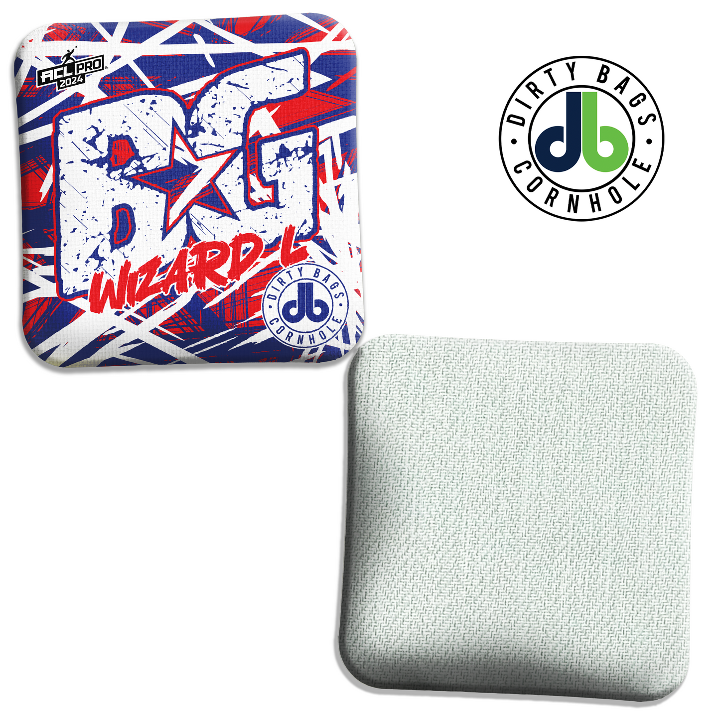 BG Cornhole Bags - Wizard L - Slash Graffiti Series