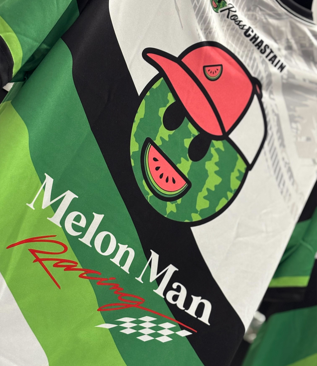 Ross Chastain Melon Man "Gas it and Smash it" Sublimated T-Shirt