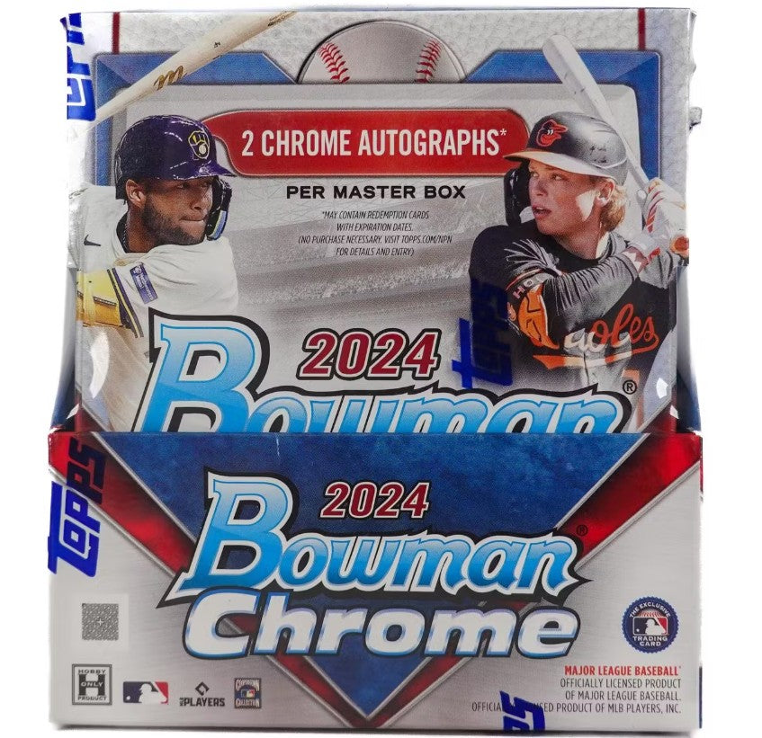 2024 Bowman Chrome Baseball Hobby Box