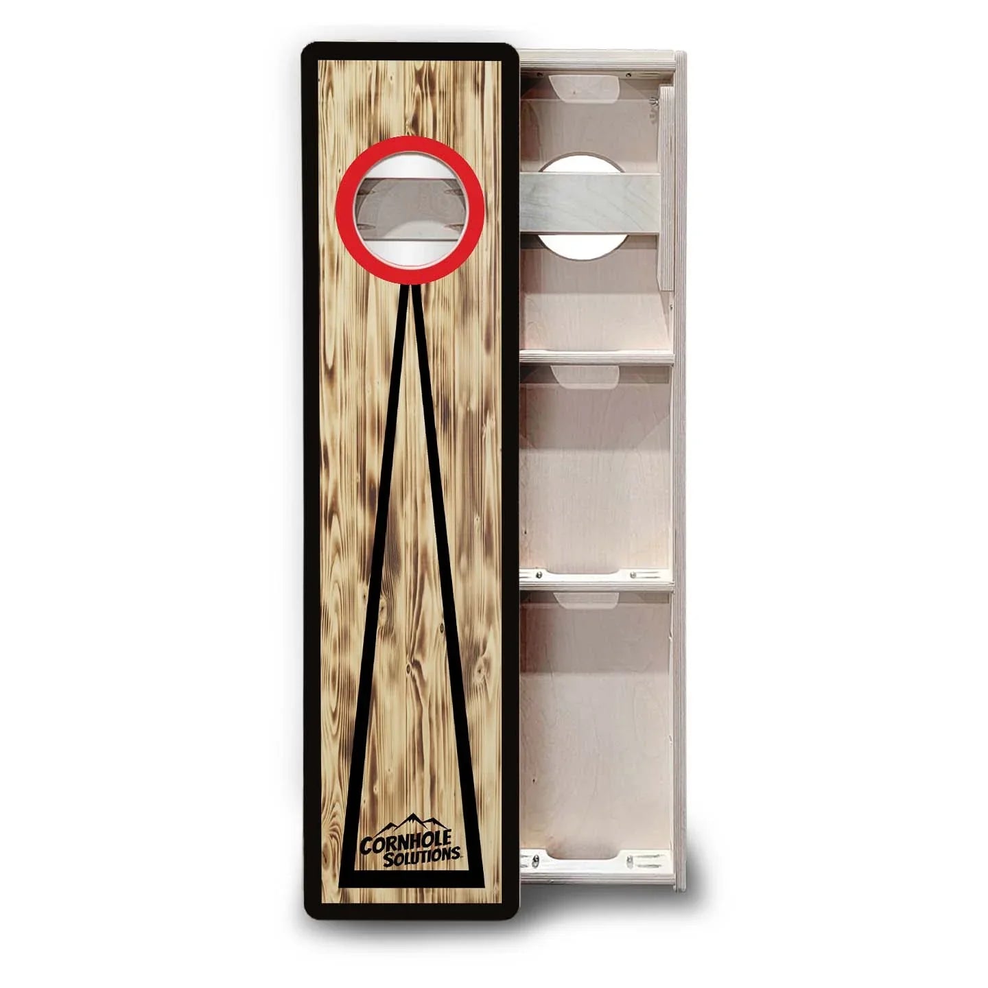 Cornhole Training Boards - Burnt CS Logo
