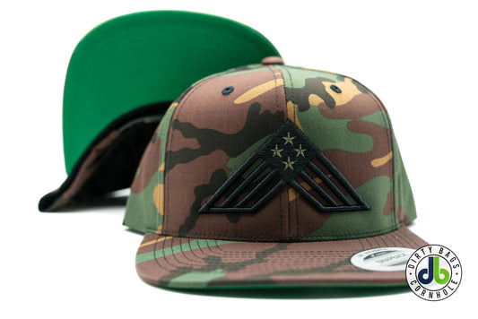 American Cornhole Bags Hat - Camo/Black