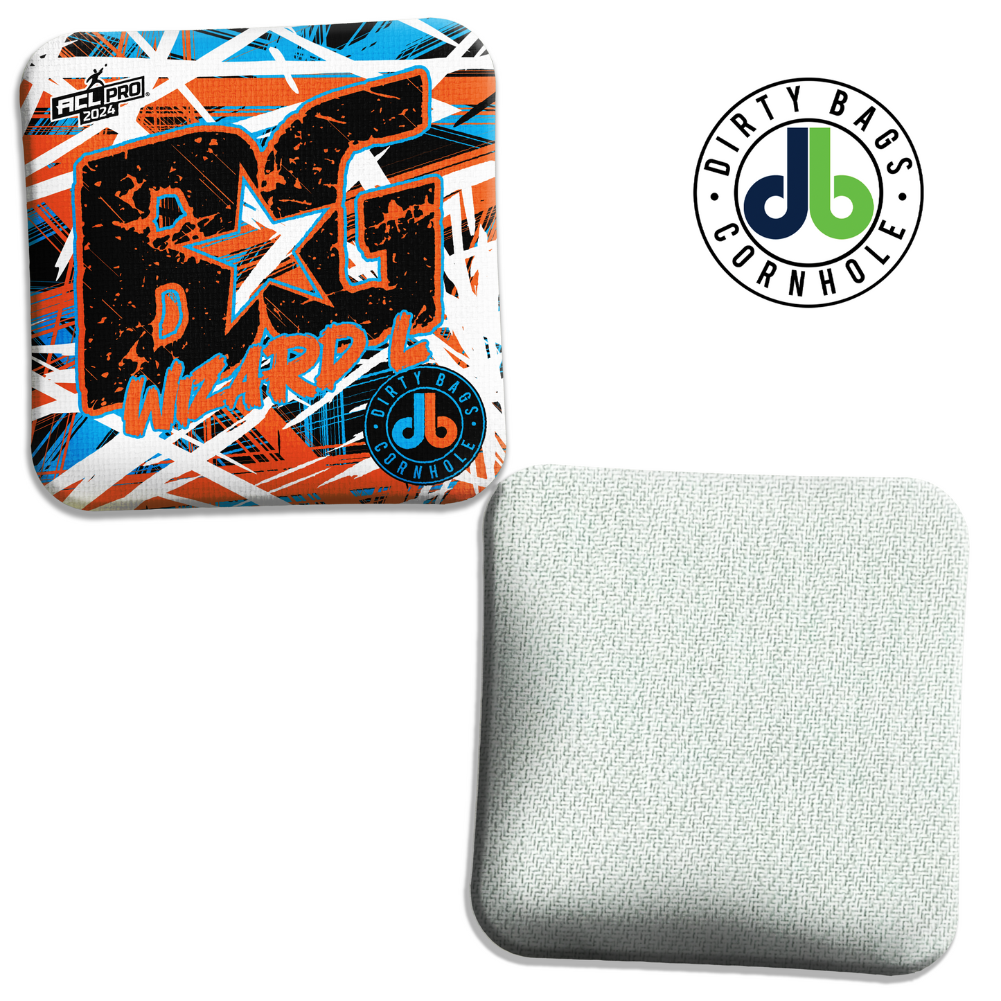 BG Cornhole Bags - Wizard L - Slash Graffiti Series