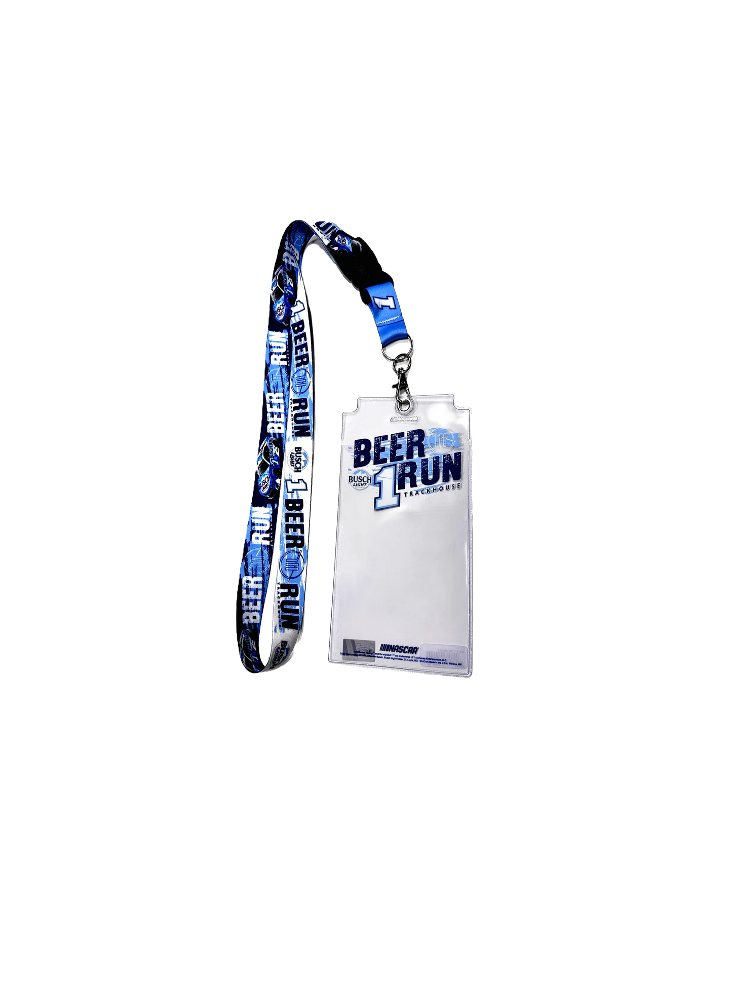 Ross Chastain #1 Busch Light BEER RUN! Credential Holder/Lanyard